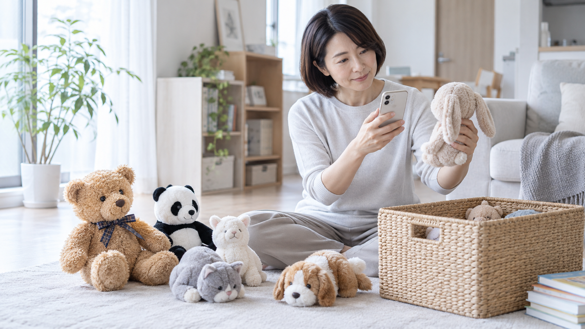 ぬいぐるみが捨てられないのは、顔があるから。手放し方の選び方